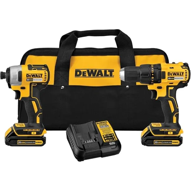 Kit Taladro/destornillador Brushless Inalambrico 20v, Dewalt