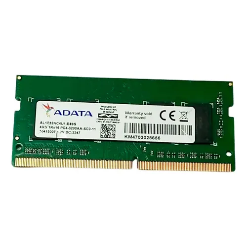 Memoria Adata Ddr4 16gb Notebook 3200mhz 2rx8 | Parcelamento sem juros