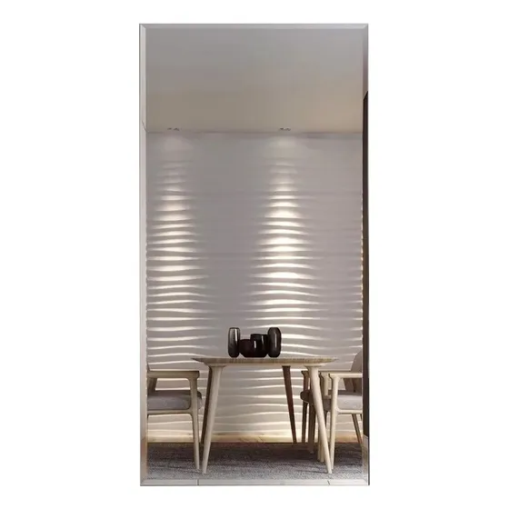Espelho Grande De Corpo Inteiro Com Bisotê 1,80m X 80cm