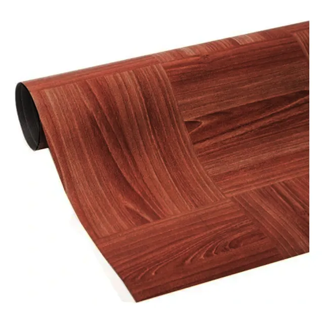 Piso Vinílico En Rollo Simil Madera Varios Modelos 