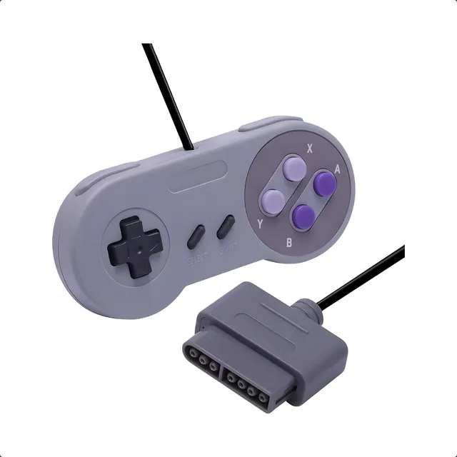 Control Joystick Compatible Con Super Nintendo Para Snes