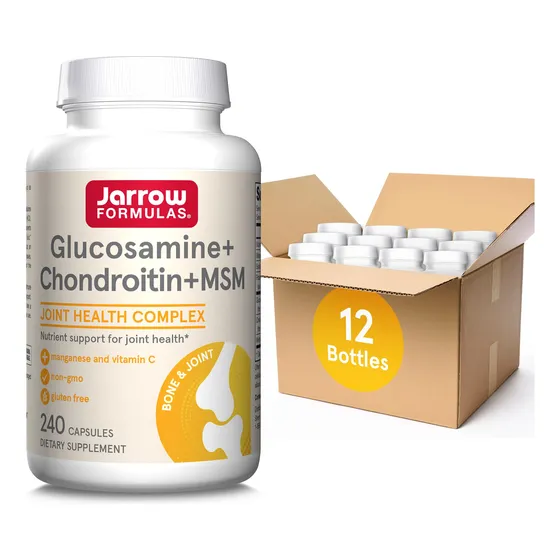 Jarrow Fórmulas Glucosamina + Condroitina + Msm Q6hbr