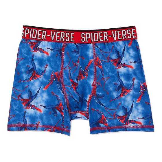 4 Calzoncillos Spider Man Tipo Bóxer Para Niños - Marvel - L