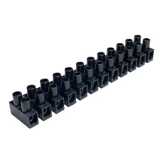 Barra Conector Borne Sindal 6mm Preto Bsi6 Lukma
