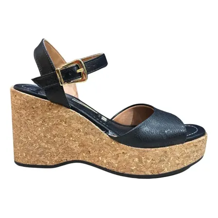 Sandália Vizzano Anabela 6575.100 Feminina 8cm Salto