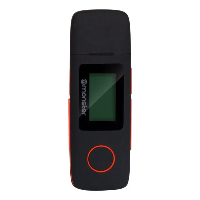 Reproductor Mp3 Monster 16gb, Memoria Expandible Color Negro
