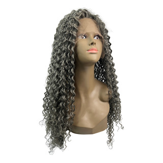 Peruca Front Lace Cabelo Cacheado Bio Fibra Repartição Livre Peruca Front Lace Cabelo Cacheado Bio Fibra Repartição Livre