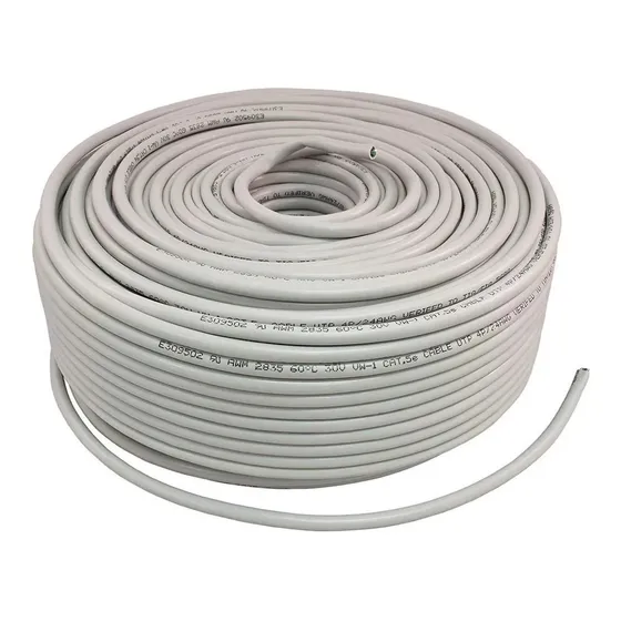 Rollo Bobina Cable Utp Interior 305 Mts Cat5e Caja Internet
