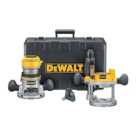 Dewalt Dw616pk 1-3 / 4 Caballos De Fuerza Fijo Plunge Router