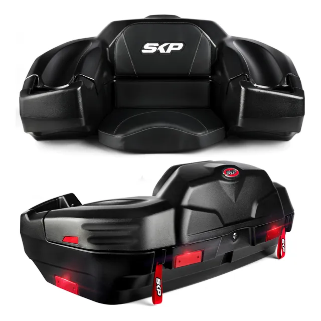 Caja Con Asiento Trasero Para Atv Cuatrimoto Can Am Polaris