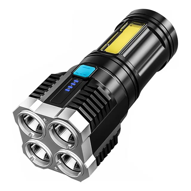 Linterna Led Potente Para Exteriores De Mano