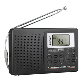 Radio Digital Fm Am Sw Portátil Recargable Reloj Despertador Radio Digital Fm Am Sw Portátil Recargable Reloj Despertador