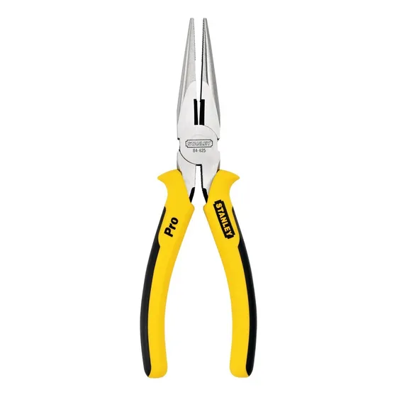 Alicates Stanley 8 84-625 de punta plana y larga