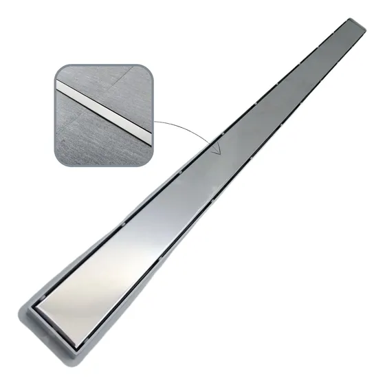 Ralo Linear Oculto E Invisível 5cm X 60cm E Saídas 40mm Cz