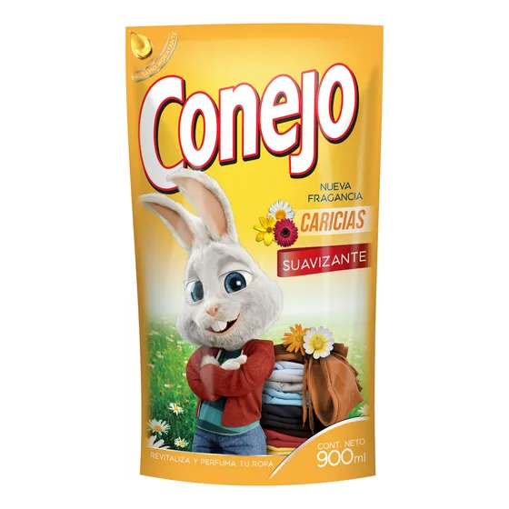 Suavizante Caricias Conejo 900 Ml.