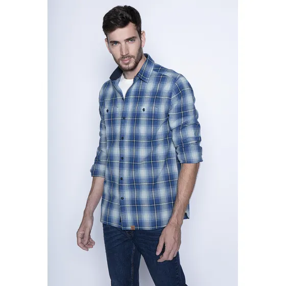 Camisa Michigan Fj Azul Fw2024 Ferouch