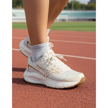 Tênis Mizuno Hawk 6 - Feminino - Bege