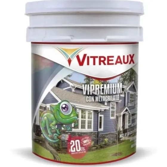 Pintura Latex Interior Exterior Vitreaux Gold Color 10litros