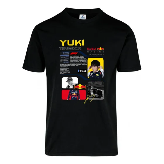 Remera: F1 Yuki Tsunoda Red Bull Memoestampados