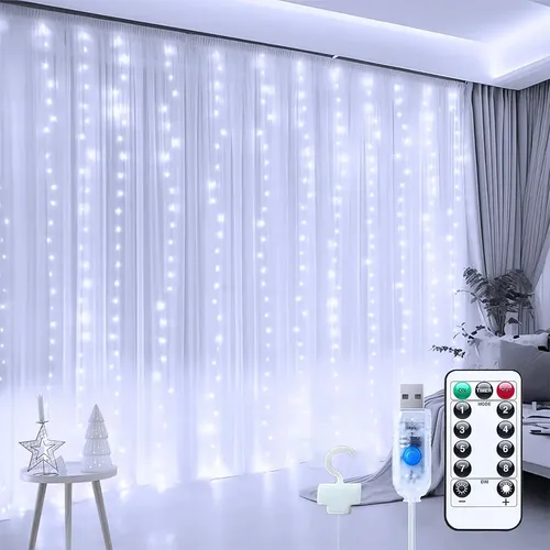 Zx1 Artificial String Lights Garland Shape With Mn | MercadoLivre