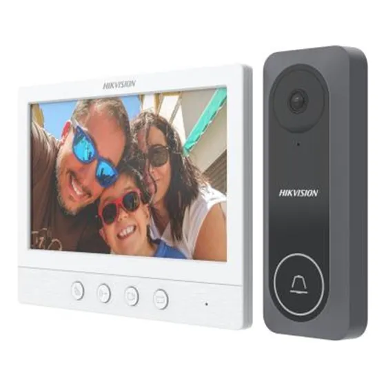 Kit De Videoportero Analógico Con Pantalla Lcd A Color De 7 