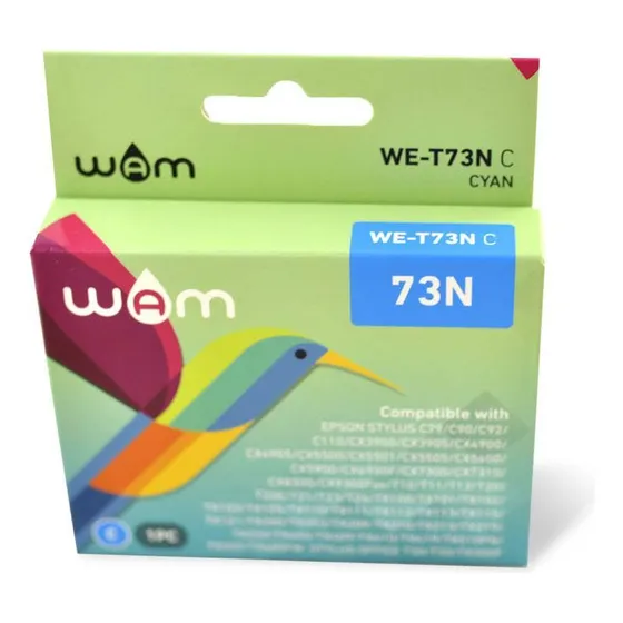 Cartucho De Tinta Wam Cian 73n