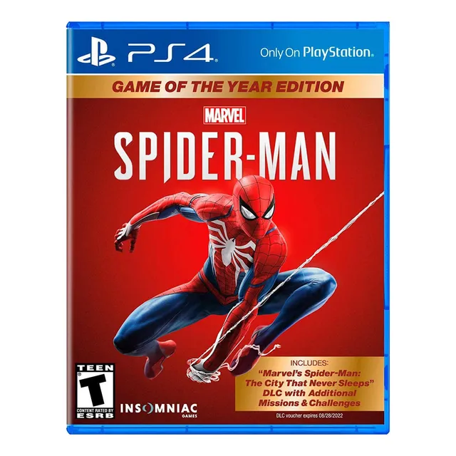 Marvel's Spider-Man Game of the Year Edition PS4 PlayStation 4 Físico