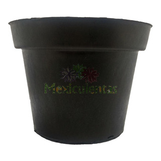 10 Macetas De 8 Color Negro De Piso Azalea 10 Macetas De 8 Color Negro De Piso Azalea