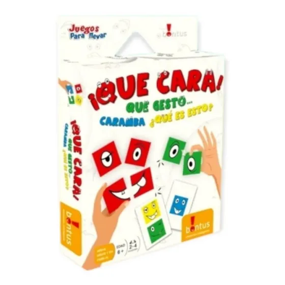 Juego De Cartas Qué Cara! 530 Bontus