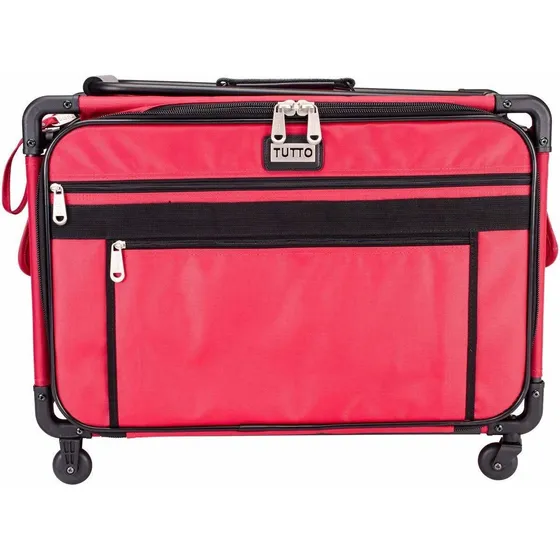 Tutto Maquina On Wheels Case- X. X  Rojo