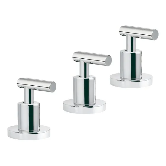 Grifería Canilla Bide Baño Peirano Adra 70-162 Acabado Cromado Color Plateado Cromo Bidet