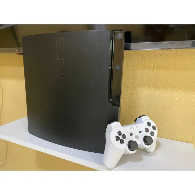 Ps3 Slim De 500gb, 1 Control Con Varios Juegos Tiene Hen Negro