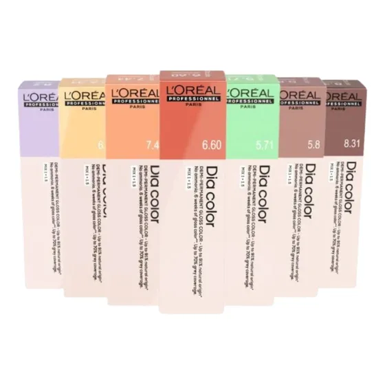 Tintura Gloss Color Sin Amoniaco Dia Color L Oreal Pro X 60g