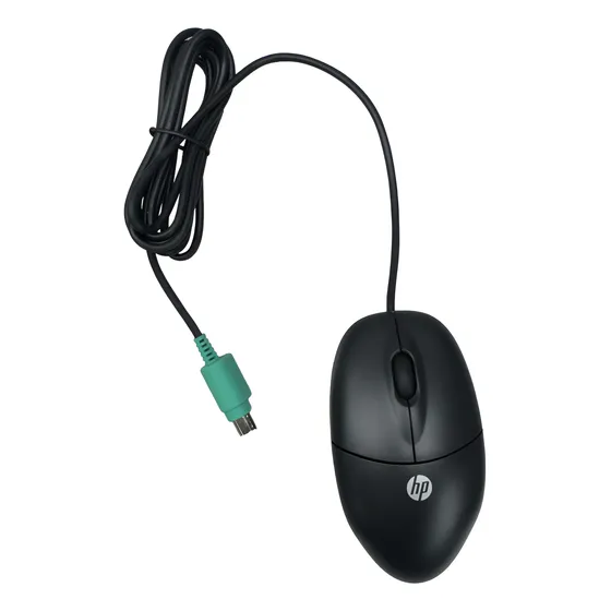 Mouse Optico Ps/2 Ps2 Hp 600553-002 2 Botones Scroll
