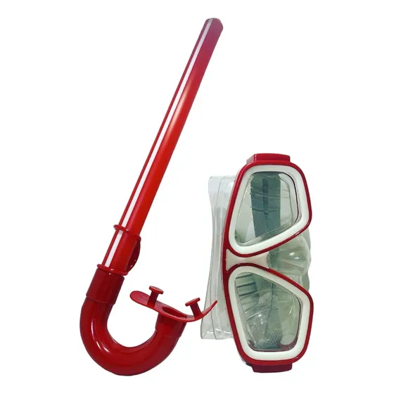 Kit De Buceo Snorkeling Mascara Tubo De Alta Visibilidad