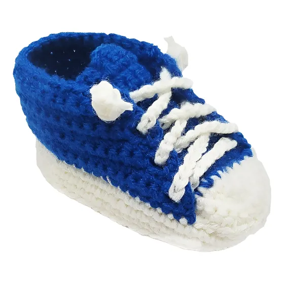Escarpines Championes Zapatos Botas Tejidas Para Bebe