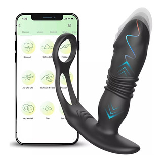 Vibrador, Controlado Por Aplicativo, Com 3 Velocidades De Pr Vibrador, Controlado Por Aplicativo, Com 3 Velocidades De Pr