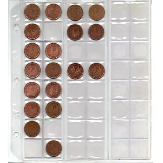España Lote 19 Monedas 5 Cent De Euro Diferentes Fechas + Ho