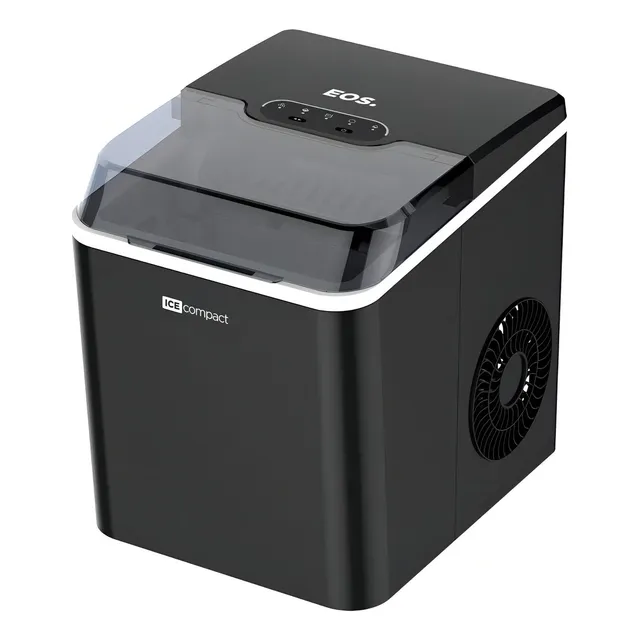 MĂĄquina De Gelo Em Cubos PortĂĄtil 12kg Eos Ice Compact 127v Cor Preto MĂĄquina De Gelo Em Cubos PortĂĄtil 12kg Eos Ice Compact 127v Cor Preto