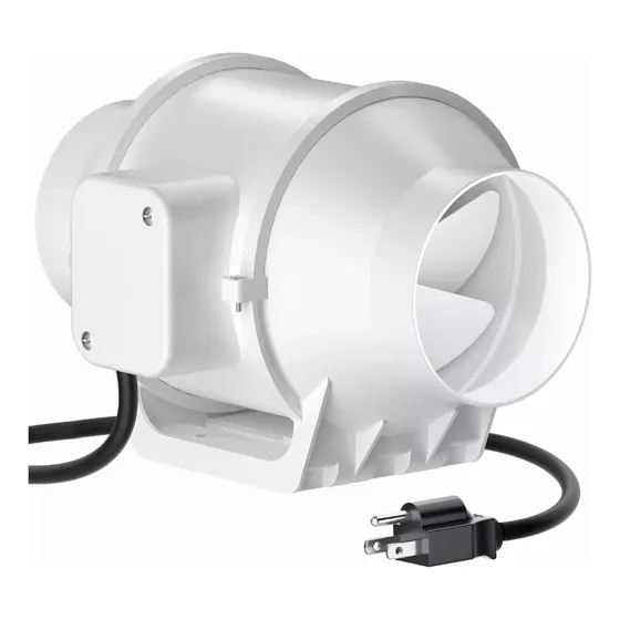 Extractor De Aire Axial 6 Pulgadas, Ventilador Extractor 75w