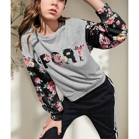 Poleron De Niña Estilo Casual