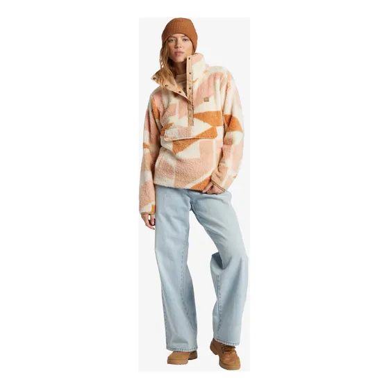 Polerón Billabong Mujer Switchback Pullover Beige