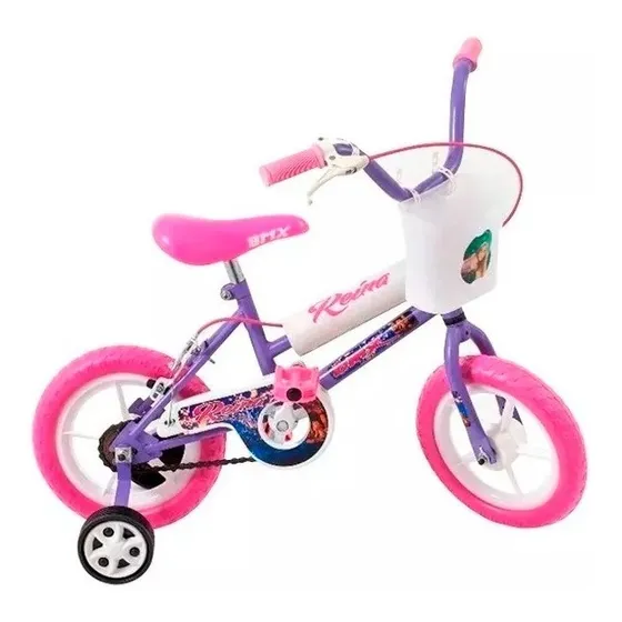 Bicicleta Rodado 12 Bmx Nenes Rueditas Reforzada Liviana
