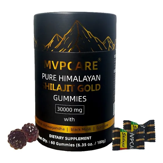 Shilajit De Himalaya Pura Sin Azúcar 60 Gominolas Dosis Máxi