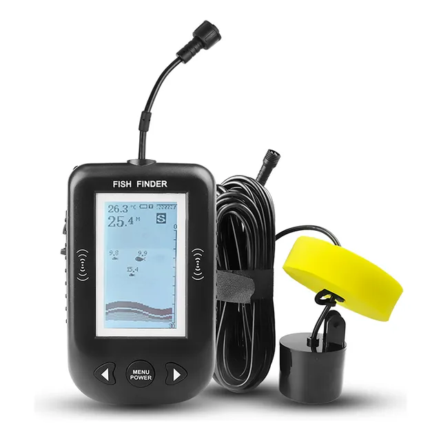 Buscador De Peces Portátil Con Sonar Para Kayak, Barco, Pesc