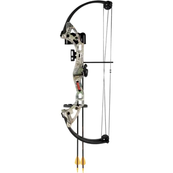 Arco Bear Brave Compuesto Para Jovenes Con Accesorios Diestr
