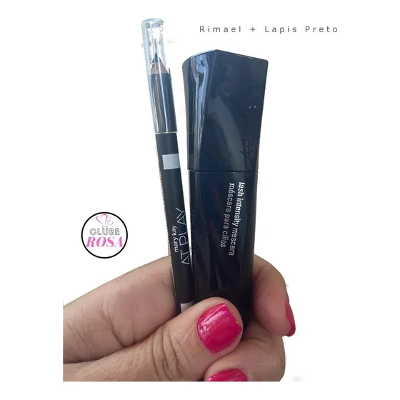 Mascara Cílios Lash Intensity + 01 Lápis At A Play Mary Kay Cor Black