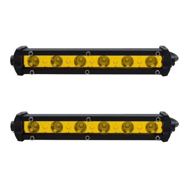Barra Led De Luz Amarilla Para Auto