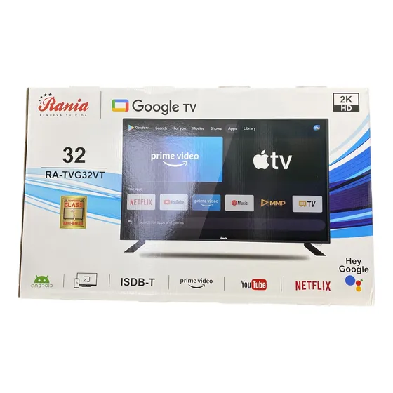 Televisor Rania 32 Smartv Con Protector De Pantalla
