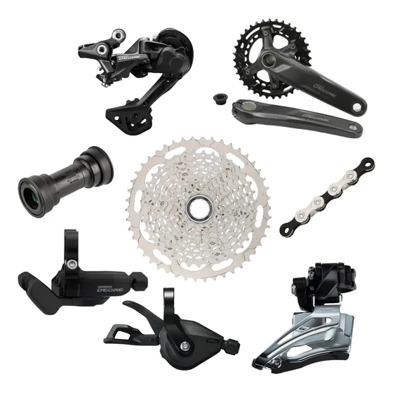 Kit Deore 2x10 Cassete Shimano 11-46 E Mov. Central Pressfit